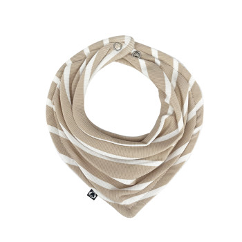 Babero Rayas Beige