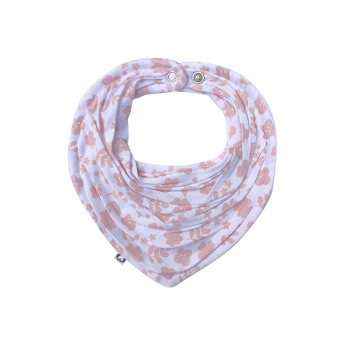 Babero Mini Flor Rosa